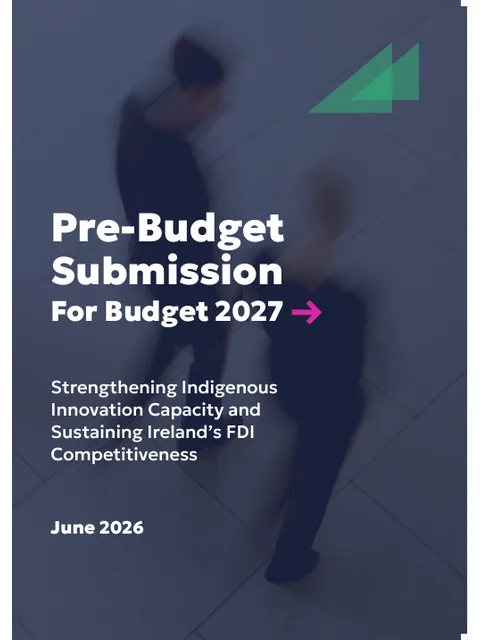 Cover: IRDG Pre-Budget Submission for Budget 2027